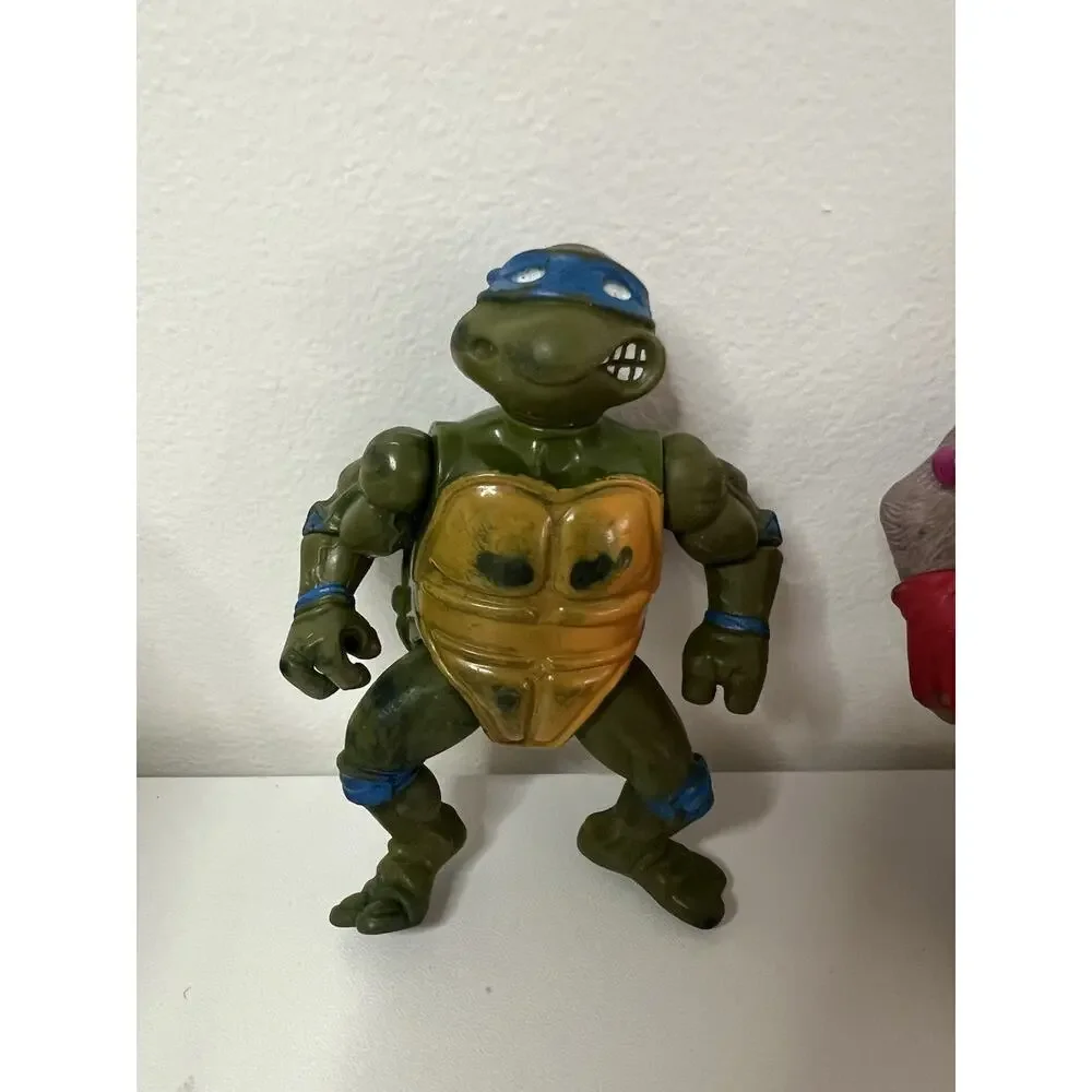 Vintage TMNT Playmates Action Figure Lot 1988-90 Turtle Copter INCOMPLETE PARTS